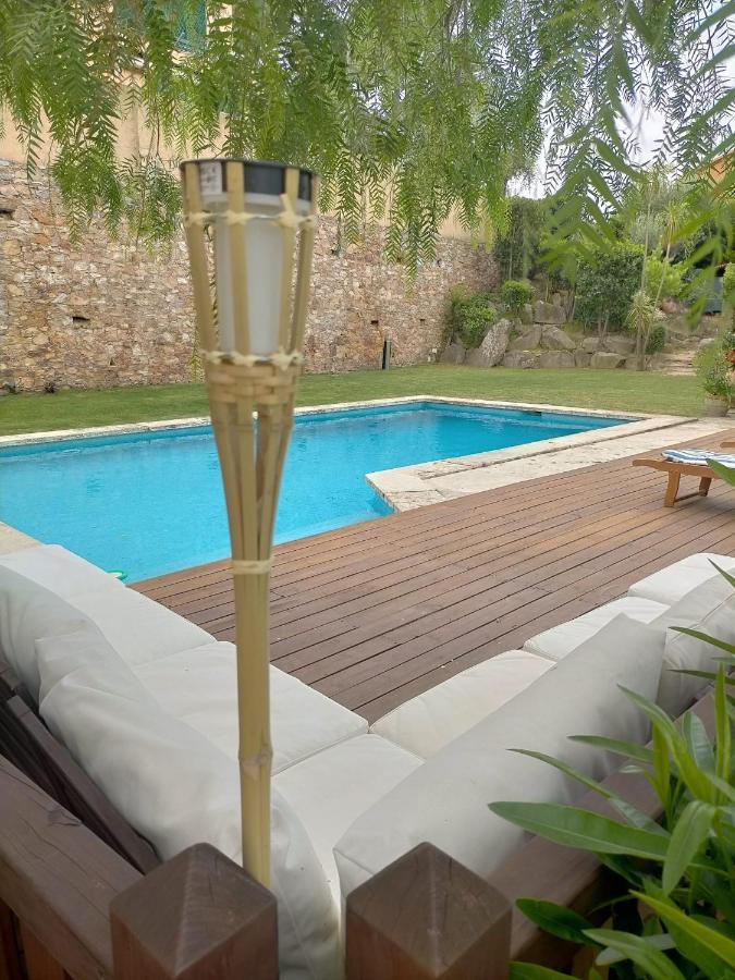 Romantic Modern Apartment Private Swimming Pool 5 Min Walk From Begur Centre Exterior foto