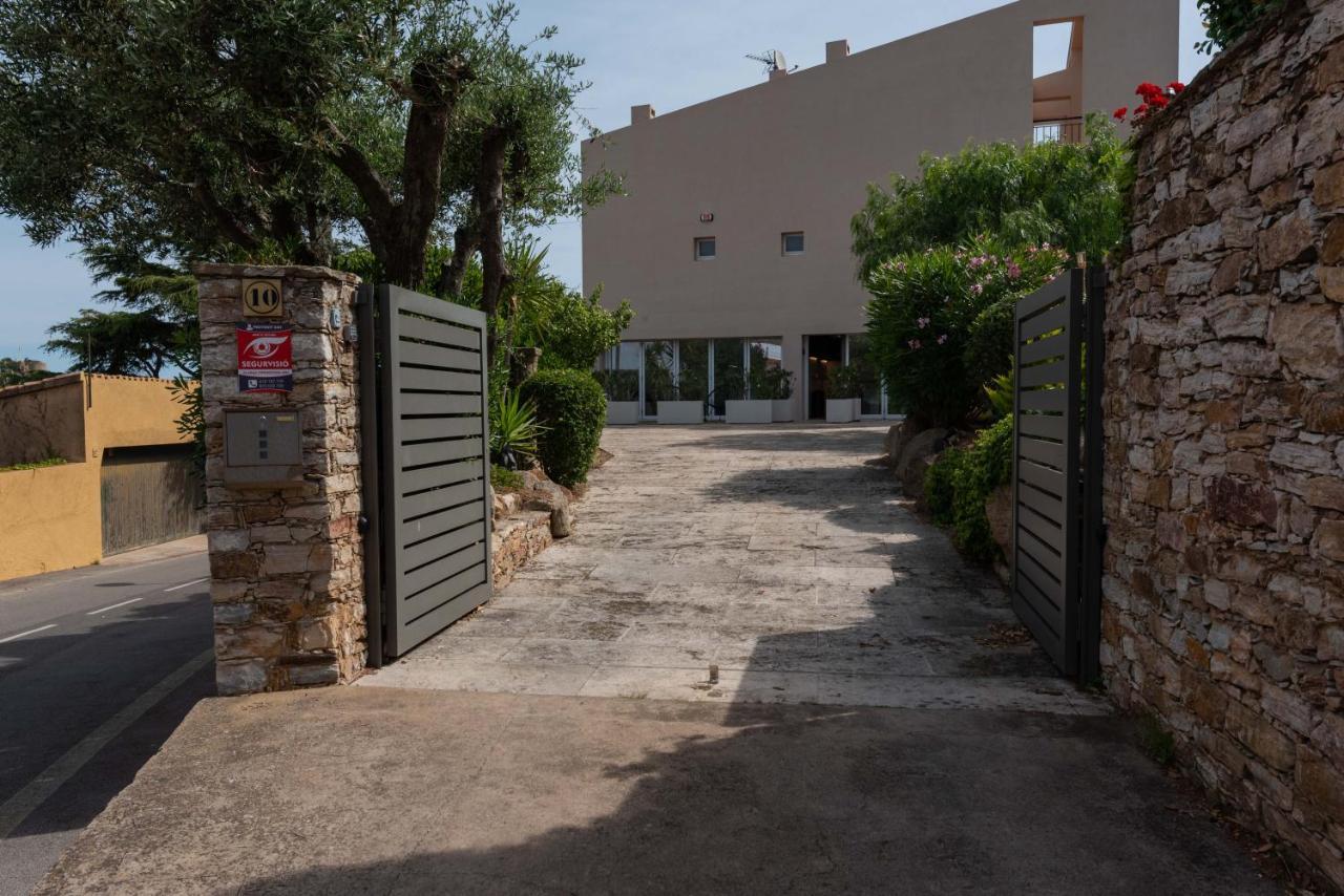 Romantic Modern Apartment Private Swimming Pool 5 Min Walk From Begur Centre Exterior foto